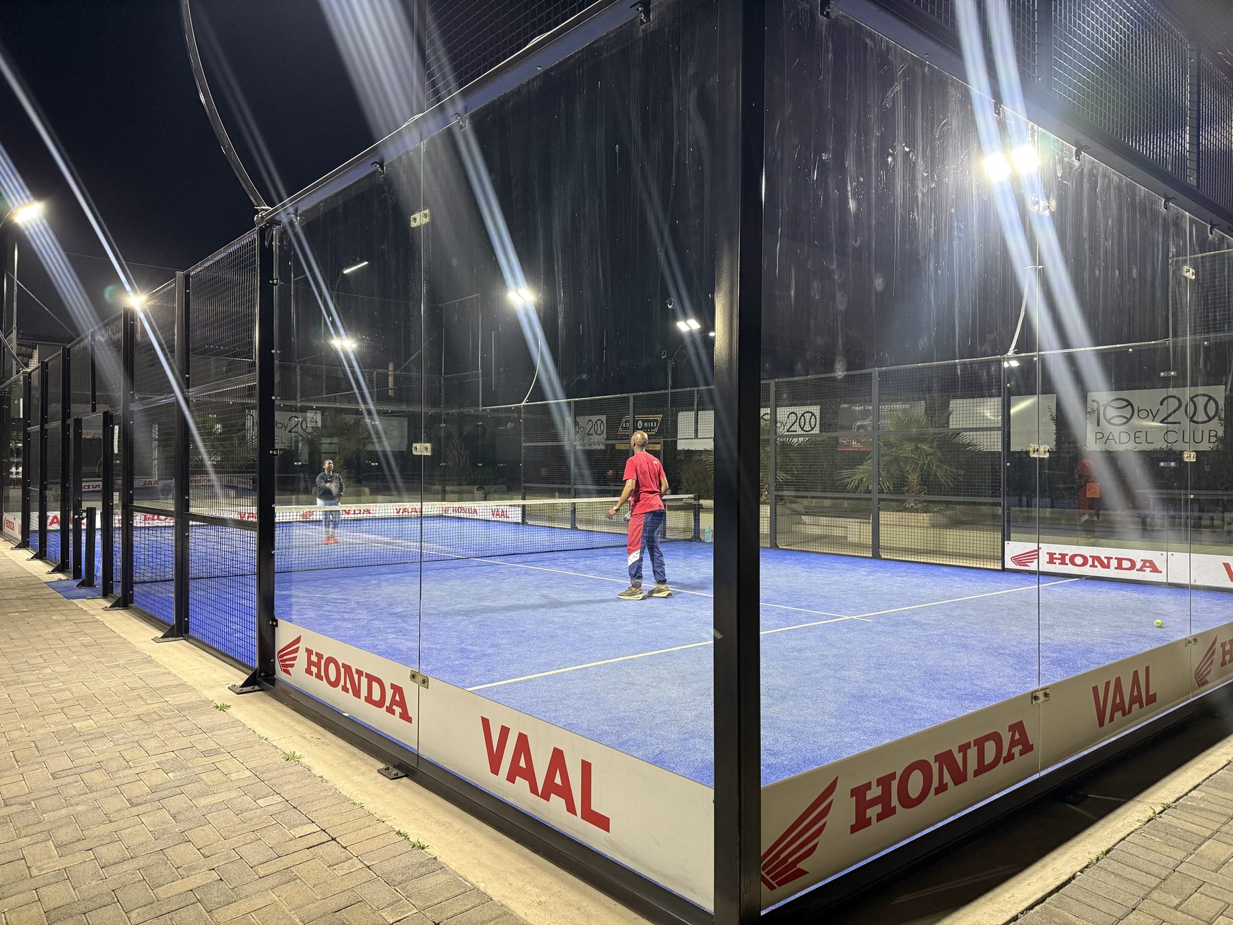 10by20 Vanderbijlpark court with Honda branding