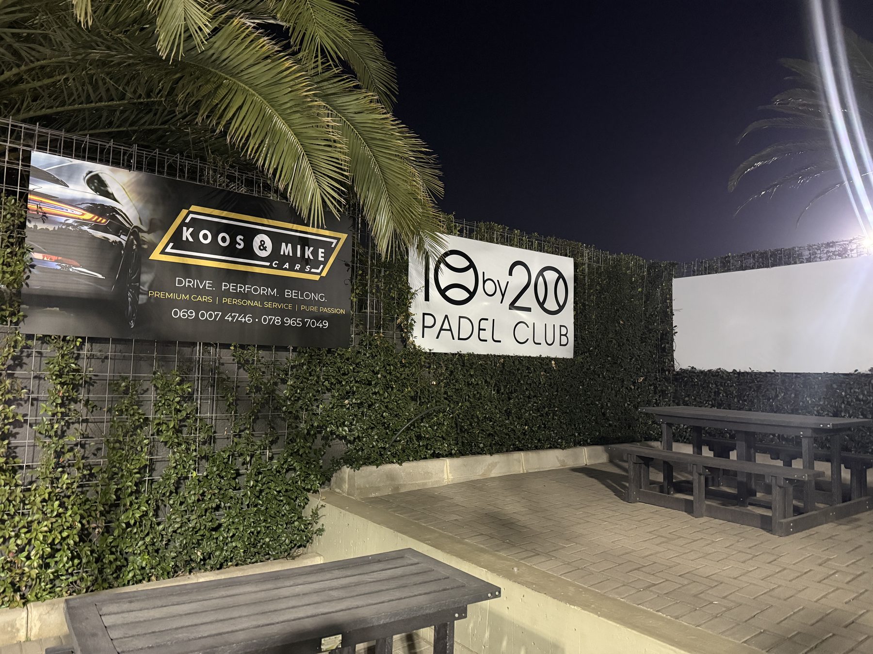 10by20 Vanderbijlpark outdoor social area